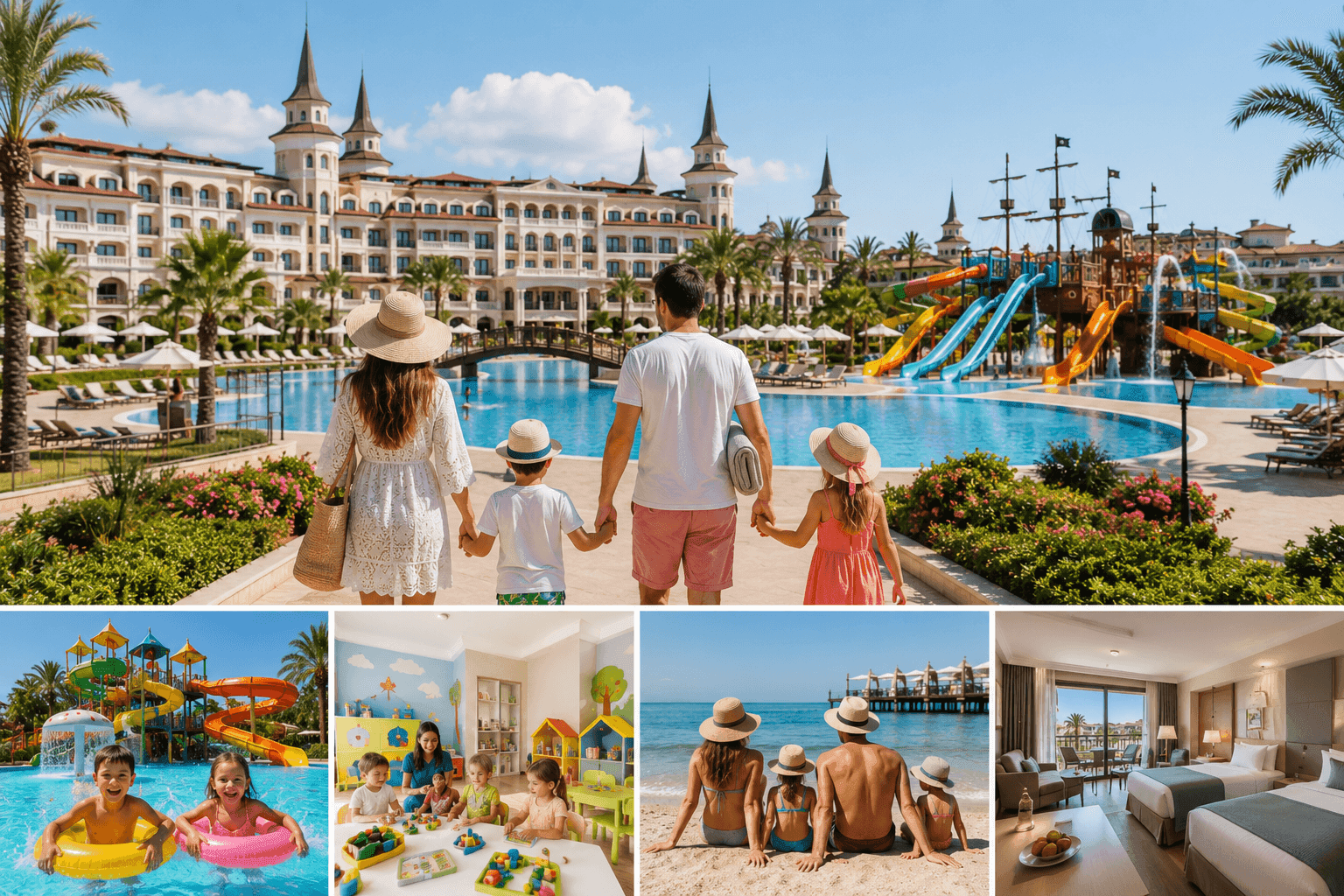A legjobb családi szállodák Antalyában - Útmutató 2026